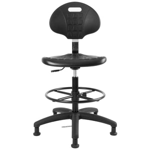Cleanroom Ergonomic ESD Chair Stool (Glide)