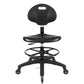 Cleanroom Ergonomic ESD Chair Stool (Rubber Caster)