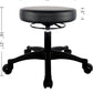 15" Heavy Duty Table Height Adjustable Round Seat Stool (Self Brake Caster)
