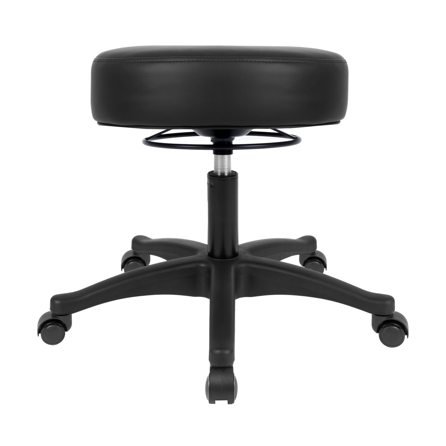 15" Table Height Adjustable All-Purpose Stool (Self Brake Caster)