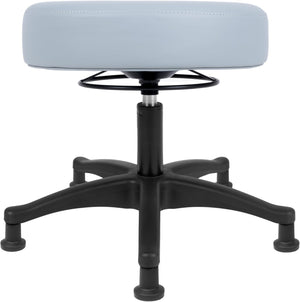 17" Gray Table Height Adjustable All-Purpose Stool (Glide)