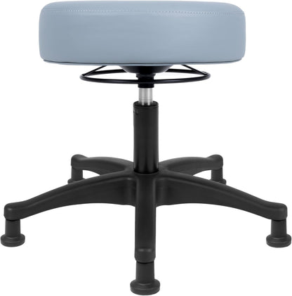 15" Gray Table Height Adjustable All-Purpose Stool (Glide)