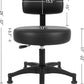 Table Height Black Multi-Purpose Medical Spa Drafting Stool (Glide)
