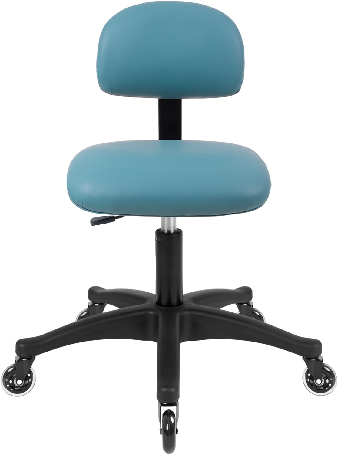 Table Height Blue Economical Multi-Purpose Chair (Blade Wheels)