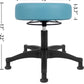 15" Blue Table Height Adjustable All-Purpose Stool (Glide)