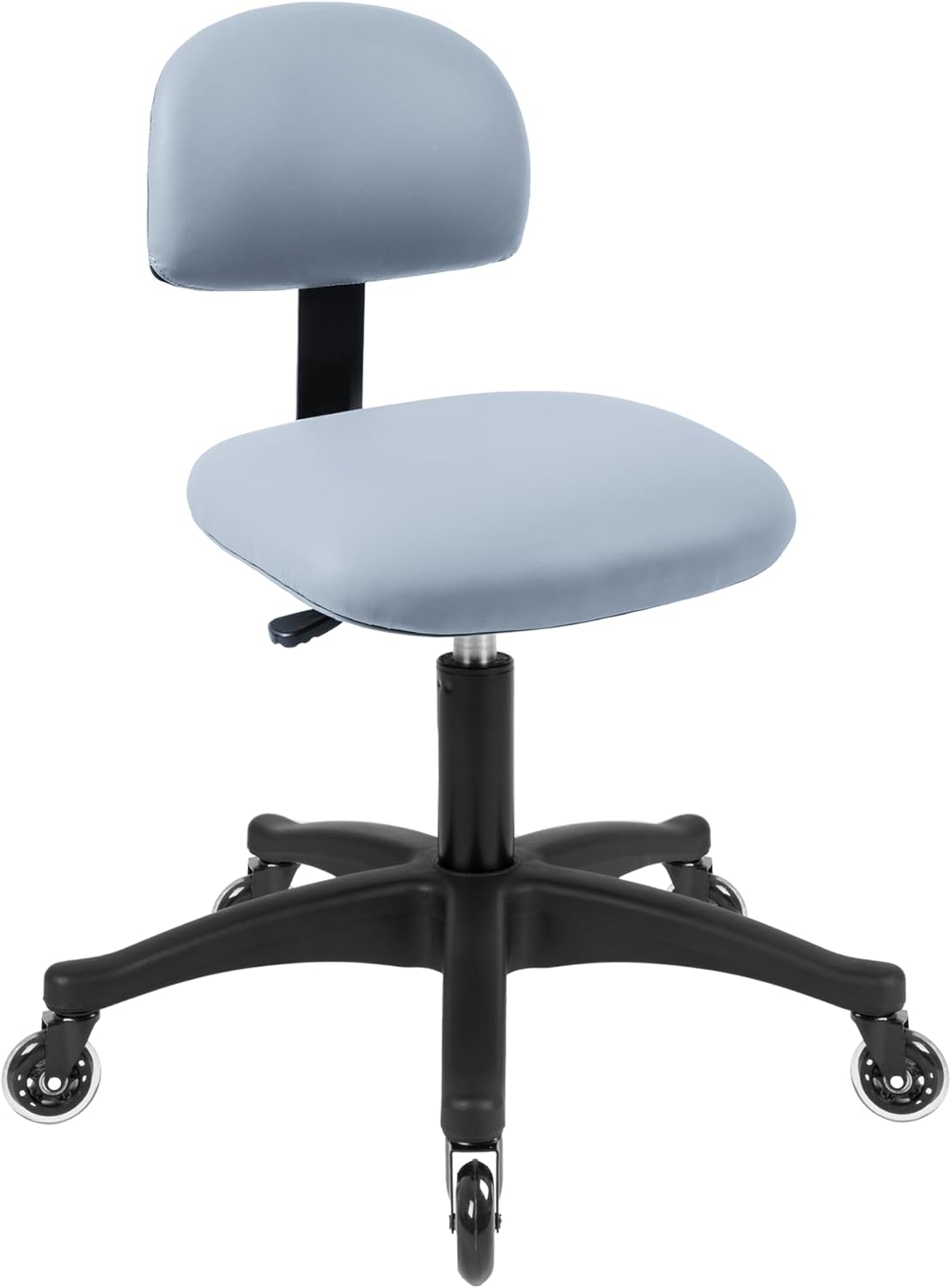 Table Height Grey Economical Multi-Purpose Chair (Blade Wheels)