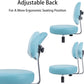 Table Height Blue Multi-Purpose Medical Spa Drafting Stool (Glide)