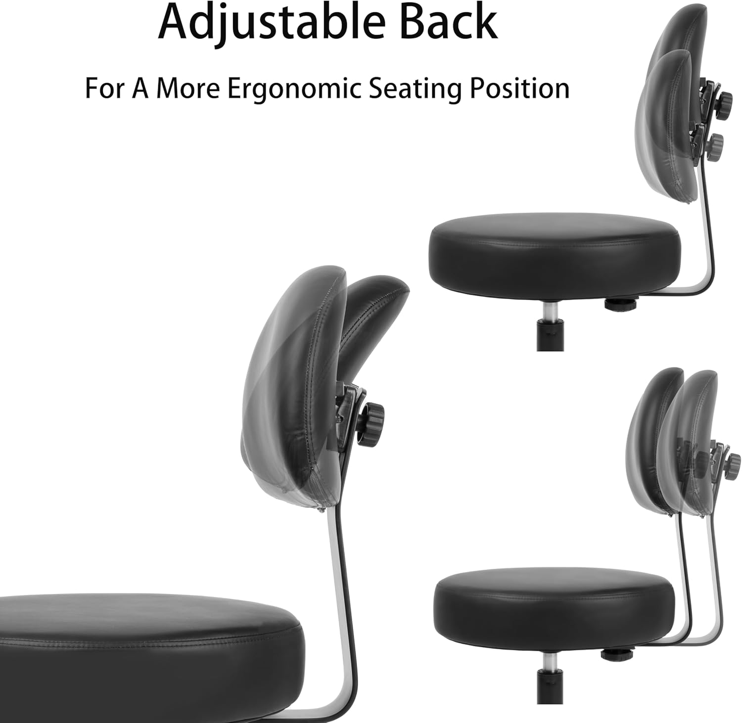 &medical STAN chair ブラック 立ち姿勢を快適にサポートする