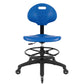 Deluxe Polyurethane Drafting Lab Stool Chair (Blade Wheels)