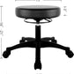 15" Heavy Duty Table Height Adjustable Round Seat Stool Nylon